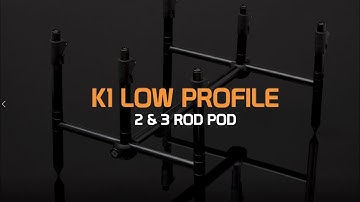 K1 Low Profile 2 & 3 Rod Pod