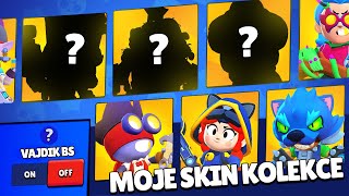 MOJE SKIN KOLEKCE V BRAWL STARS😱😍 (BŘEZEN 2022)