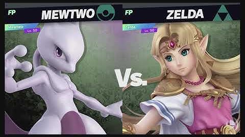 Super Smash Bros Ultimate Amiibo Fights – Request #15520 Mewtwo vs Zelda