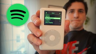 Spotify Streaming on a modded 17yearold iPod Classic (via Raspberry Pi)