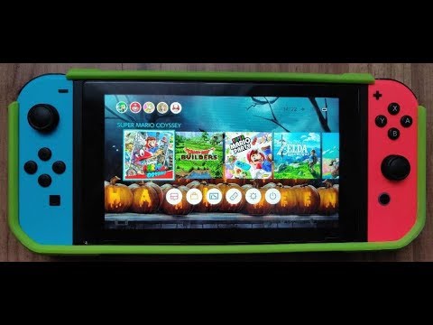 Como Usar Temas no Nintendo Switch Desbloqueado - Tutorial