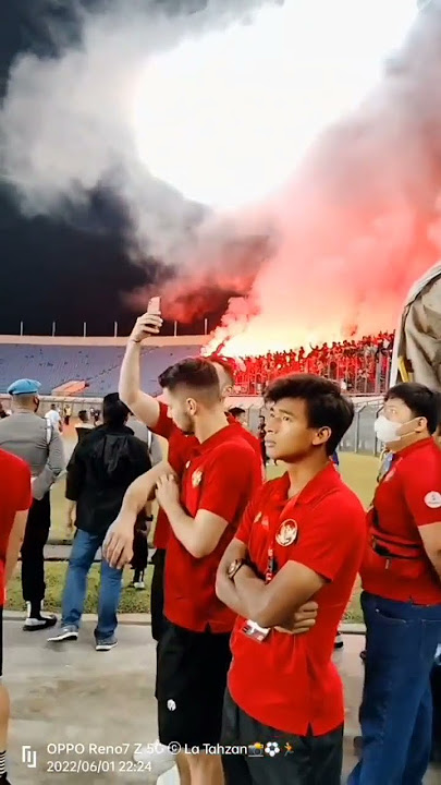 ATMOSVER SUPORTER TIMNAS INDONESIA SEKIAN LAMA #style #timnasindonesia #sepakbola #football