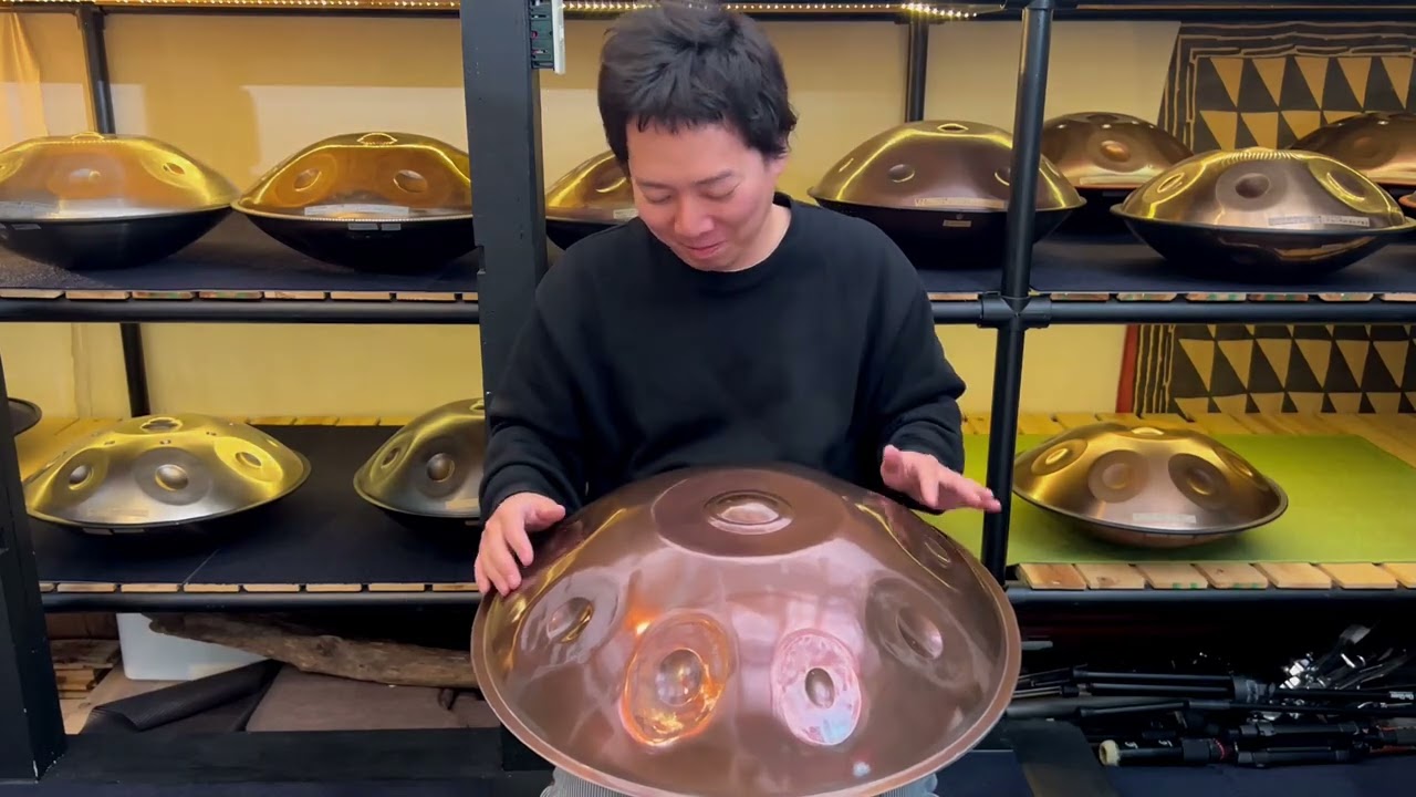 ハンドパン販売】USHI Handpan / C Ysha Savita 9 (432Hz) / 試奏動画1