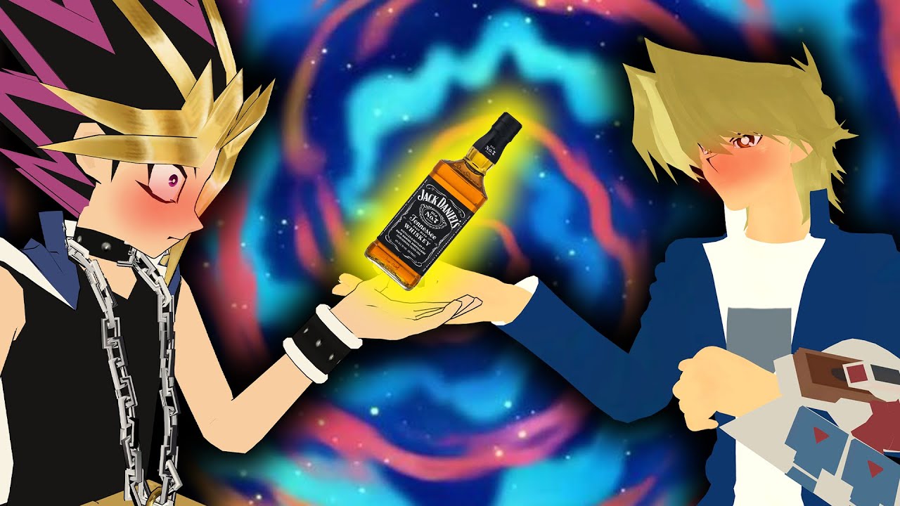 Три пьяницы пытаются победить в Yu-Gi-Oh! VR
