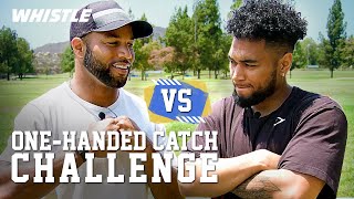 Dockery Vs. Pro WR Golden Tate ? | INSANE One Handed Catch Challenge