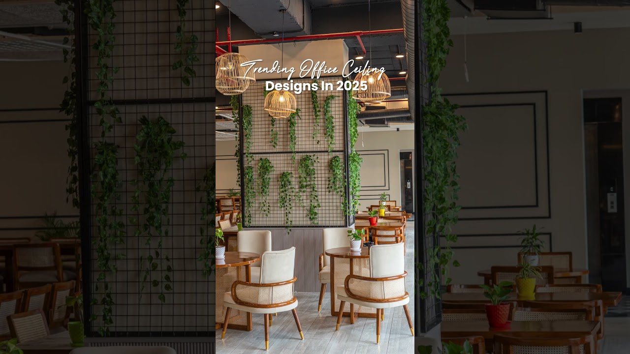 Office Ceiling Design: From Acoustic Comfort to Stylish Lighting