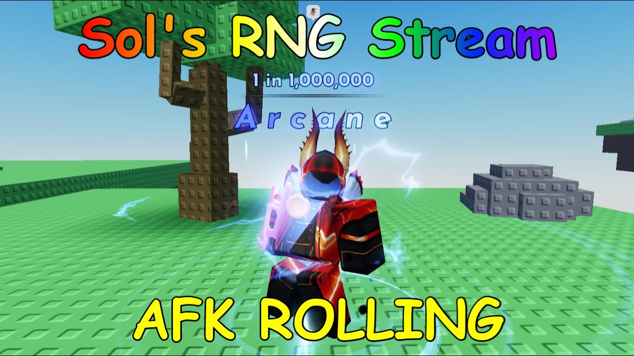 Sol's RNG Stream: AFK ROLLING (Roblox) - YouTube