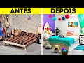 JEITOS FÁCEIS DE DAR UM UP NO SEU QUARTO || MACETES PARA ORGANIZAR DE DECORAR