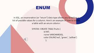 Complex Data Types Wealth