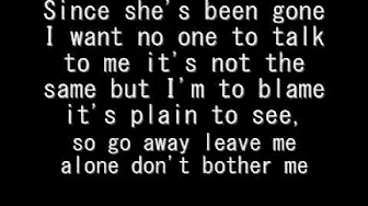 The Beatles Don't Bother Me Lyrics The Beatles Don't Bother Me Lyrics