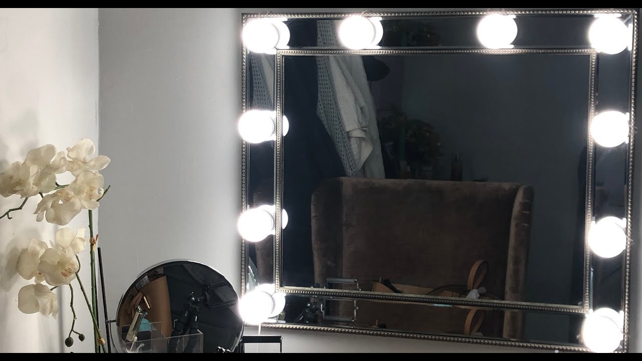 $60 vanity mirror  / cheap vanity  mirror /Espejo con luces/ Makeupbyhdzlaury
