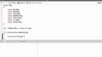 Enum Simple Demo in Swift
