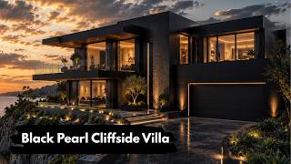 Black Pearl Cliffside Villa Amanzi: Full Timelapse Construction House