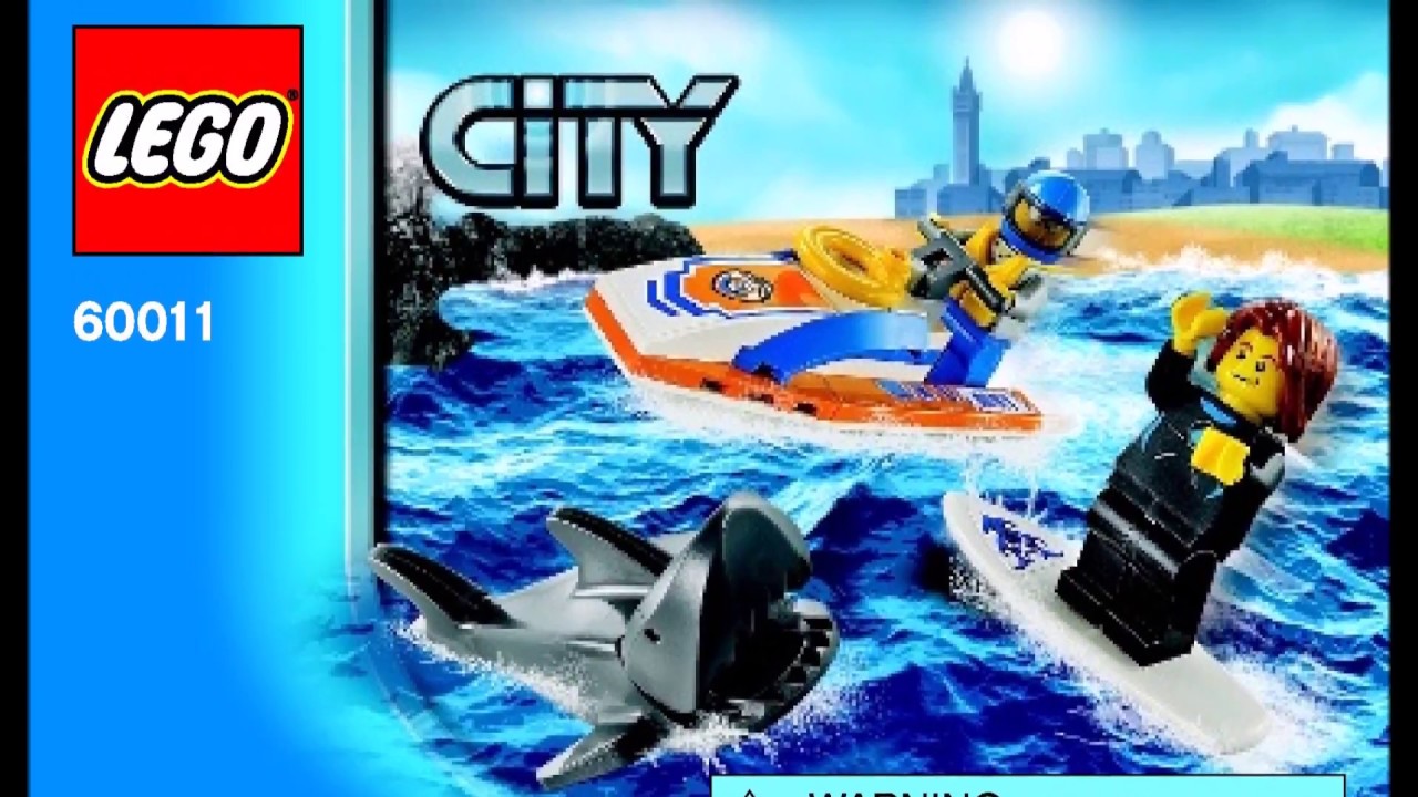 LEGO City 60011 Surfer Rescue Instructions Book DIY