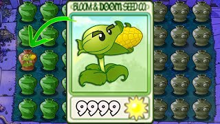 99 COB CANNON ZomPlants Vasebreaker Endless | Plants vs Zombies Mod ZomPlants vs Zombotany