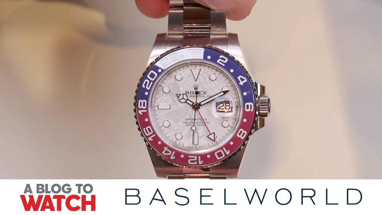 Rolex GMT-Master II 126719BLRO Watch Hands-On | New for Baselworld