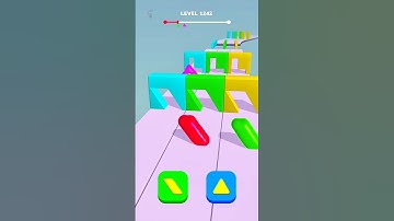 Blob Shifter 3D Level 1242 | Brixuplayz #shorts #youtubeshorts #gaming