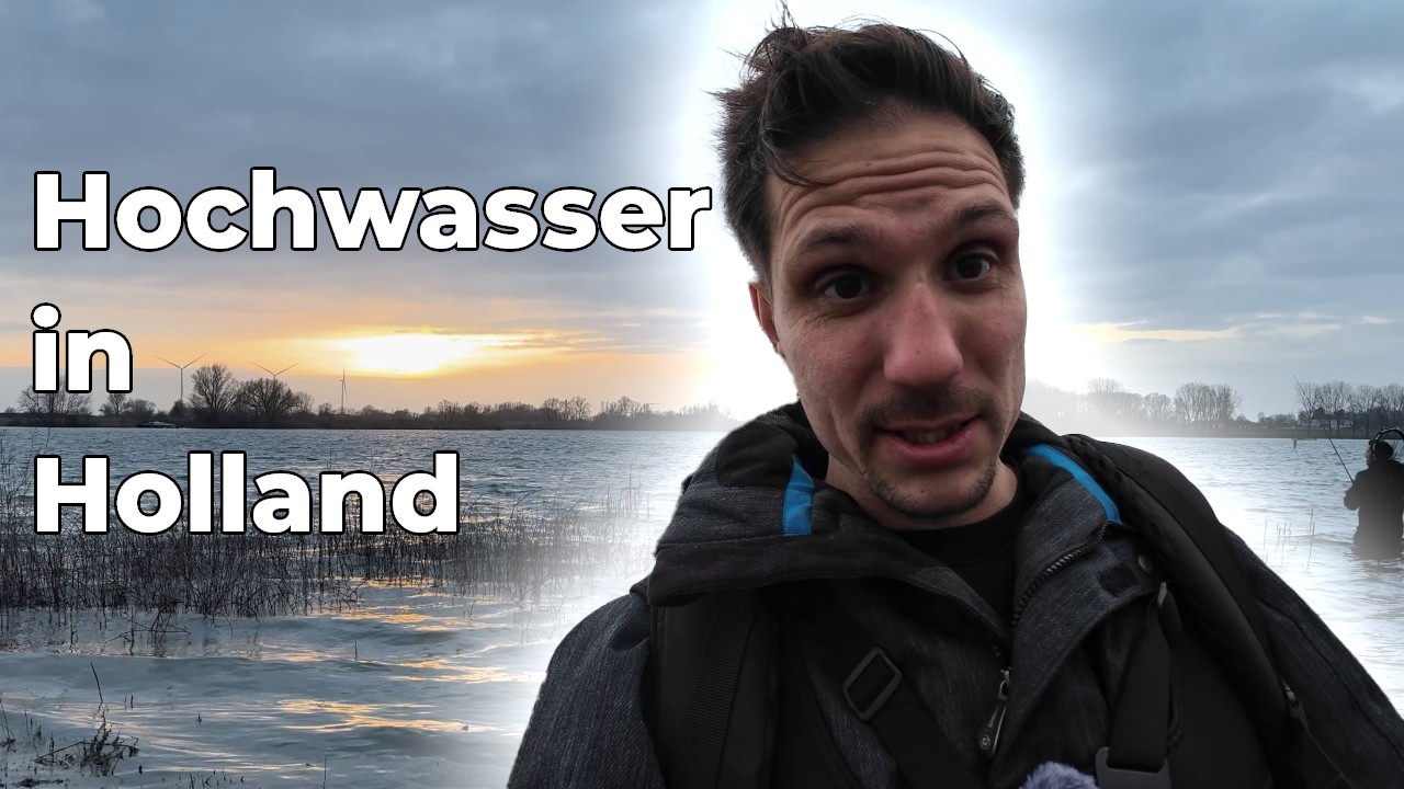 Angeln im HOLLAND Hochwasser - Mission: ERSTER Fisch 2026