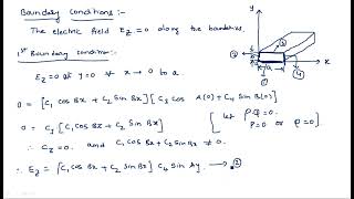 Rectangular Wave guide | Propagation of TM waves  | Part-2/3 | Microwave Engineering | Lec-10