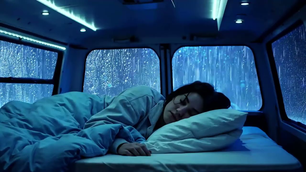 Rain Sounds for Sleep 🚗 Car Ambience to Relax, Destress & Sleep Fast Tonight