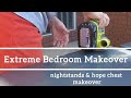 Extreme Bedroom Makeover | Nightstands and Hope Chest Makeovers