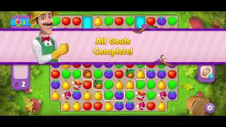 Gardenscapes Level 4885 (Purple Level - Super Hard Level) NO BOOSTER