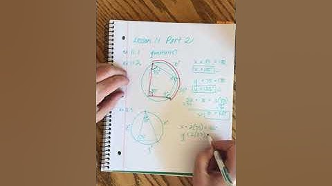 Saxon Advanced Mathematics | Lesson 11 | Part 2