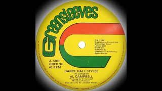 Al Campbell - Dance Hall Stylee (Greensleeves) - YouTube
