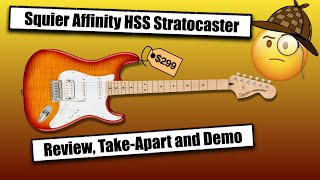 2021 Squier Affinity FMT HSS Stratocaster - Review, Take-Apart, Demo