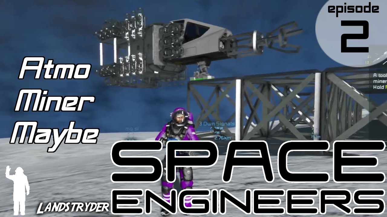 Space Engineers with Friends - Atmo Miner Maybe - YouTube