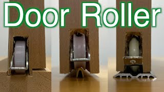 Japanese woodworking projects // sliding door rollers // Samurai woodworker joinery