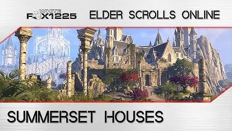 ESO: All New Summerset Houses showcase! Boat House, Townhouse, and more!