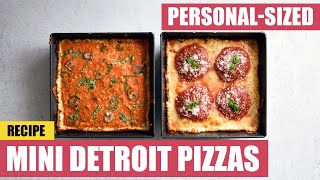 MINI Detroit Pizza Recipe | Perfect PersonalSized DetroitStyle Pizzas