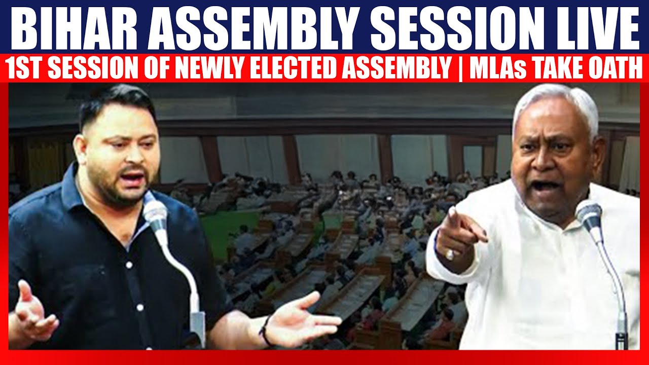 LIVE: Bihar Assembly Session Day 3 | CM Nitish Kumar | Tejashwi Yadav | NDA | Mahagathbandhan |Patna