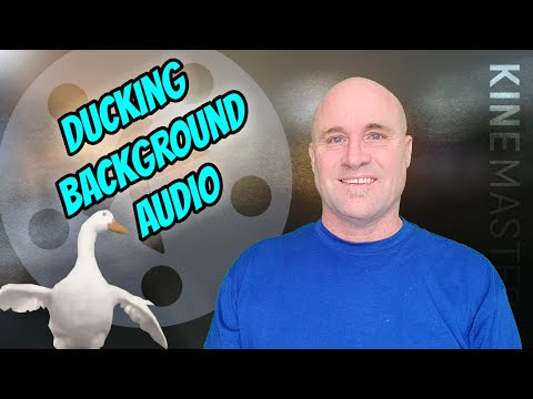 Kinemaster Audio Tutorial:  Audio Ducking Automatically Adjusts Background Music/Sound Volume Levels