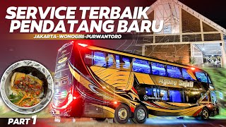 PENDATANG BARU LANGSUNG JADI IDOLA ‼️ Trip Jakarta-Purwantoro with Agung Sejati Double Decker PART 1