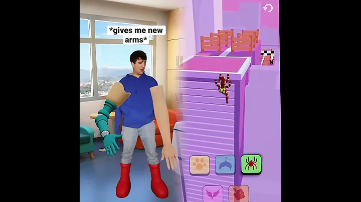 When You Pretend To Have No Arms #shorts #relatable