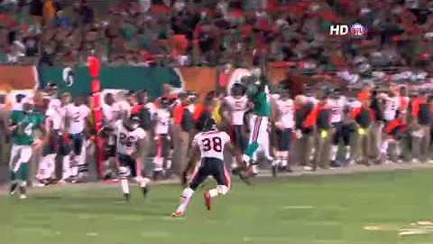 Danieal Manning Big Hit 2010 vs. Miami