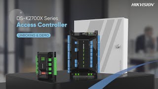 DS-K2700X Series Access Controller - Unboxing & demo