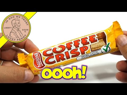 Coffee Crisp Wafer Candy Bar, Nestle Canada Review