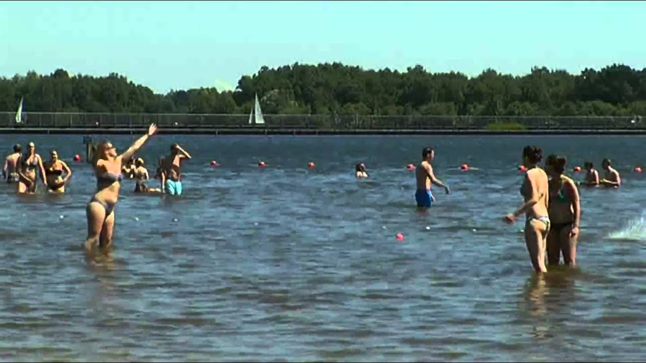Duik in Hoornse Plas kan weer - YouTube