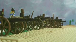 LEGO ALAMO STOP MOTION BATTLE