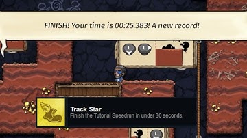 Spelunky 2 Tutorial Speedrun Tutorial. Track Star Achievement Guide.