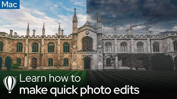 Learn How to Make Quick Photo Edits with the Adjustments Inspector in Corel PHOTO-PAINT | Mac