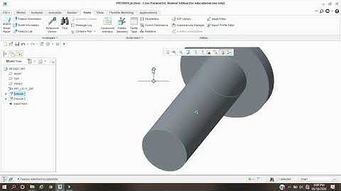 Creo 3.0 | Relations, Parameters & Family Table | tutorials