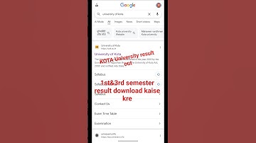 Kota University ba result out 1st&3rd semester result out download kaise kre #uokresultba1st&3rdsem