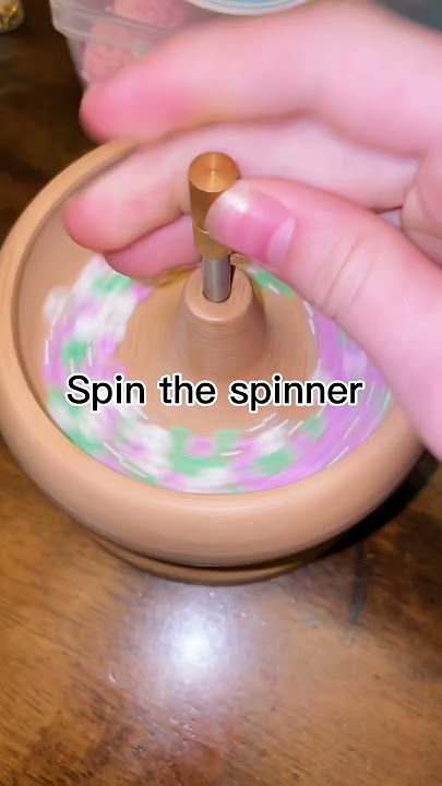 Replying to @3.v.iii How I use my bead spinner ✨ #claybeads #claybead, bead spinner