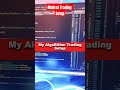 Laptop, Light, Code and Trading Charts