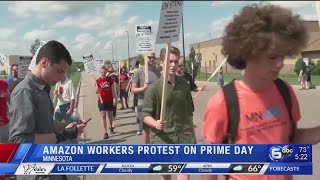 Deals, protests during Amazon Prime Day
