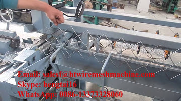 Diamond Type Wire Mesh Netting Machine